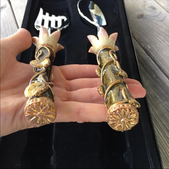 2 Saints Fork And Spoon Salad Serving Set - Picture 7 of 8